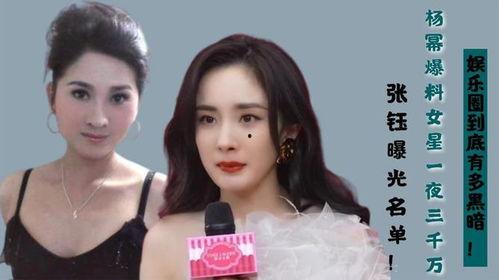 演艺圈娱乐圈有多黑暗,揭开黑暗面纱的背后真相